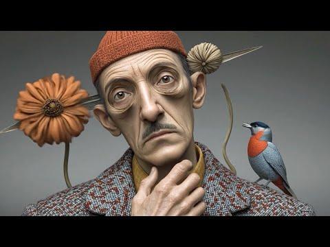 AI Keyframe Video - Surreal Faces