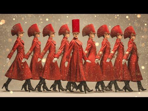 Surreal AI Christmas Dance & Violin Video AI