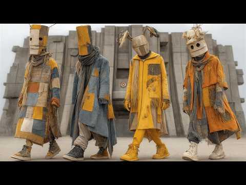 "Stone and Rhythm" | AI Art Surreal Dance Video | Chris & Crystal AI Art | Original Music, 4K