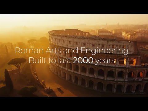 Roman Arts and Engineering: Built to Last 2000 Years