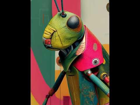 AI Keyframe Video - Colorful Creatures