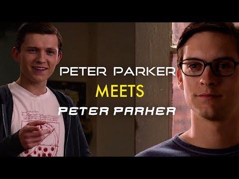 Peter Parker meets Peter Parker - Tobey Maguire & Tom Holland crossover