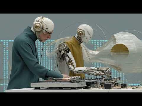 AI Robot DJs: Futuristic Midjourney Animation