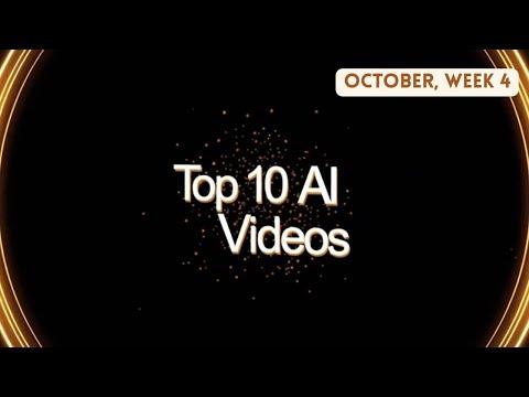 Top 10 AI Videos: October Week 4