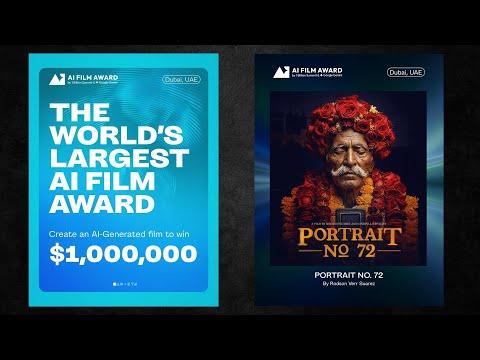 PORTRAIT NO 72 Submission AI FILM AWARD ( 1 Billion Summit Award Winn )