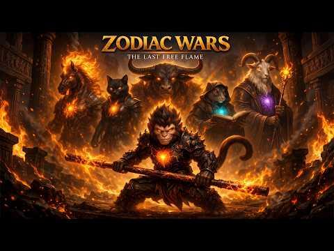 ZODIAC WARS: One Monkey. Twelve Beasts. One Last Flame: Epic Fantasy