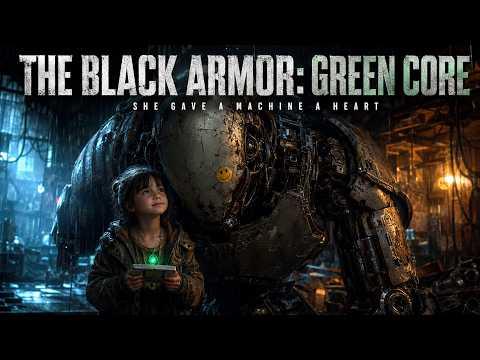 THE BLACK ARMOR: GREEN CORE: Can a Mech Feel? / AI Mech, Cyberpunk: Sci-Fi