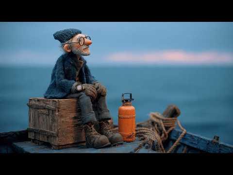 Surreal AI Film • A Very Unusual Town : The Harbor Keeps A Light (4K)