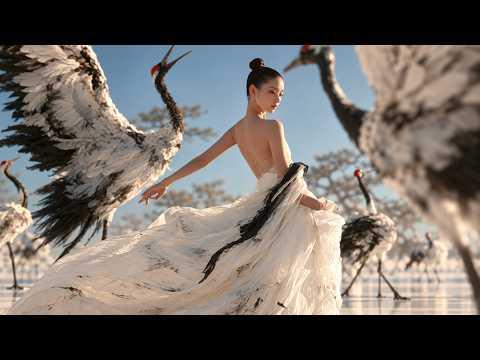 The Ink Paints Itself | Surreal Ink Wash Dance Film, Original Music (4K)