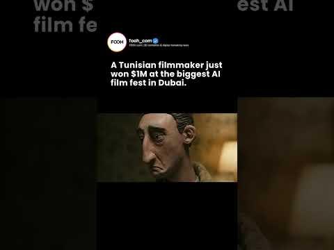 Tunisian filmmaker just won $1M at the biggest AI film fest