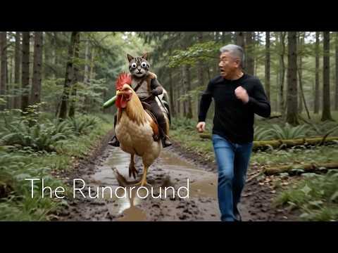 Mind.Erase.Media presents "The Runaround": A Giant Chicken & A Rubber Cucumber