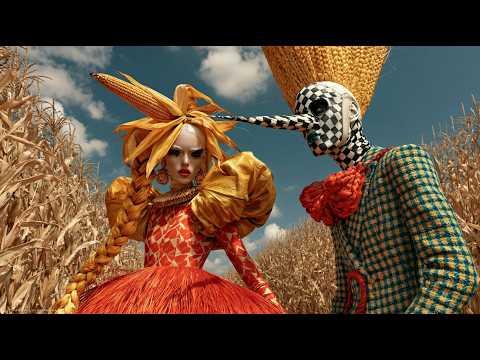What The Wild Things Wear | Surreal Fashion Music Video | Chris & Crystal AI Art | Original Music 4K