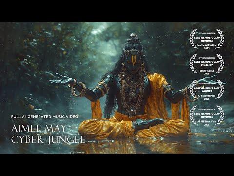 AI Music Video Production: Showcasing Cyber Jungle by Aimee May: AI Filmmaking