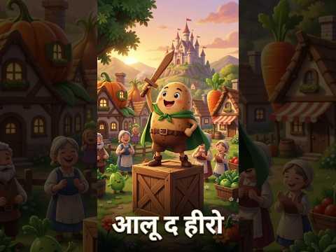 Potu Potato's Big Dream: Inspirational Vegetable Animation Story