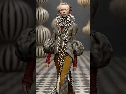 AI Fashion Short - Saffron and Smoke