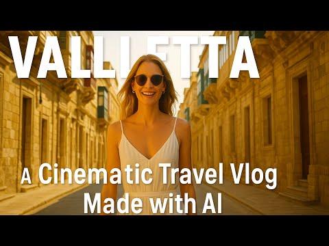 Valletta — A Cinematic Travel Vlog Made with AI