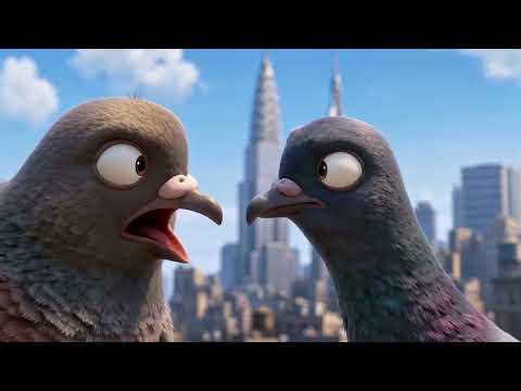 Pigeon Time Travelers: An AI Animation Short (RunwayML) [85/100]