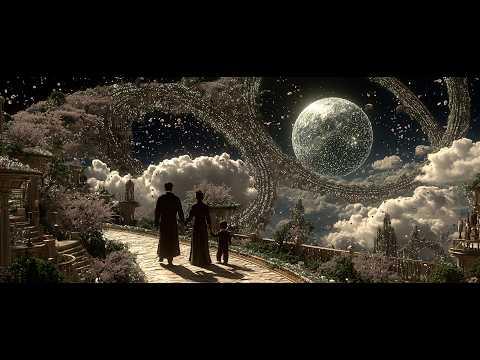 A Day in Golden City Above the Clouds | Fantasy