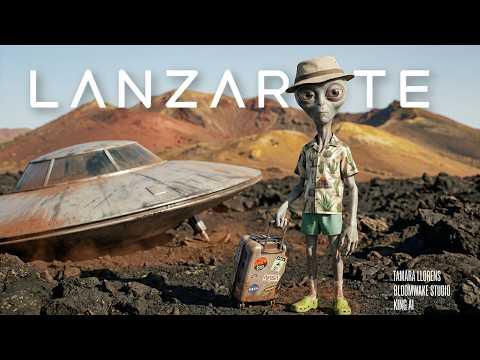 LANZAROTE 🌋👽 | A journey from another planet (AI Concept Ad)