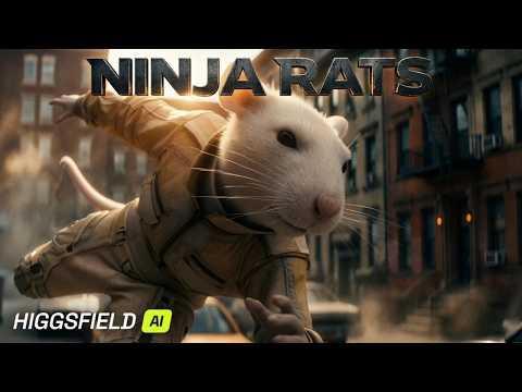 Ninja Rats – Hollywood Would Never Make This… So AI Did