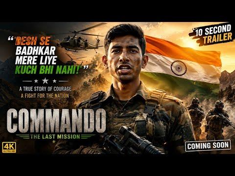 🔴🇮🇳 Army Commando Trailer (2026) | Bollywood Action Short Film