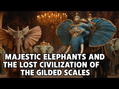 AI Fantasy Film – Majestic Elephants and the Lost Civilization of the Gilded Scales