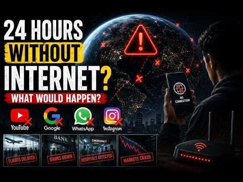 What If the Internet Disappeared for 24 Hours?: A Mind-Blowing Scenario