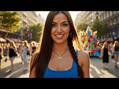 Madrid Cinematic Travel Film with Voice & AI Music