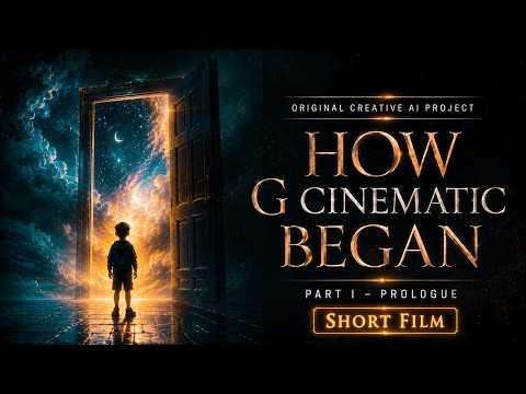 🎬 HOW G CINEMATIC BEGAN | Original AI Short Film — Part I: Prologue