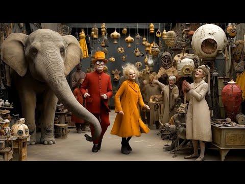 Surreal AI Music Video - "A Very Unusual Town" - Kelly Boesch | 4K