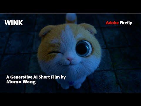 Momo Wang's Generative AI Short Film, "Wink" | Adobe Firefly