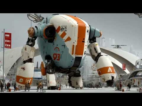 Kelly Boesch AI Art-Futuristic video