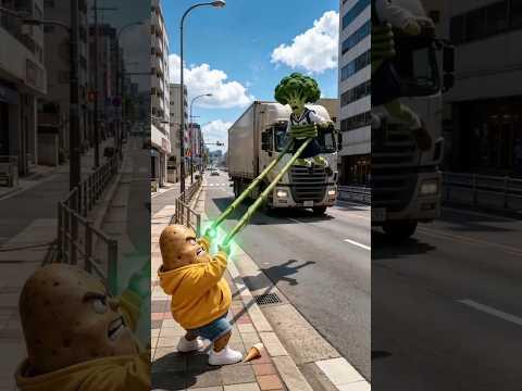 He Ate a Colorful Mushroom… and Got Superpowers! : AI Animation