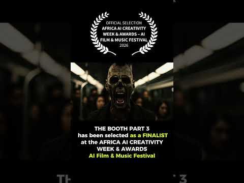 AI Film Festival Finalist : The Booth Part 3 Selected at Africa AI Creativity Week & Awards
