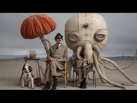 Surreal AI Desert Scenes