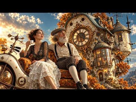 "All The Way Home" | AI Art Surreal Video | Chris & Crystal AI Art | Original Music, 4K