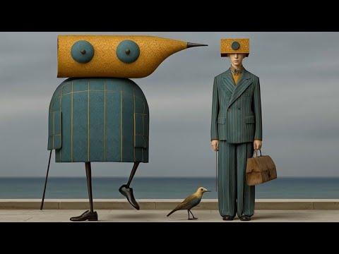 AI Surreal Painting Style Video