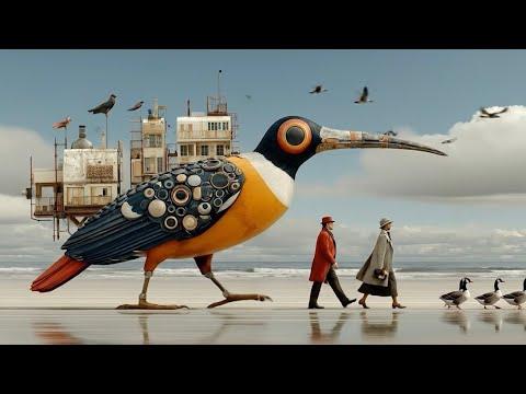 Surreal AI Beach Scenes -Mother Earth