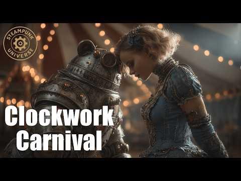 Clockwork Carnival: Mechanical Circus in Eternal Night: Steampunk