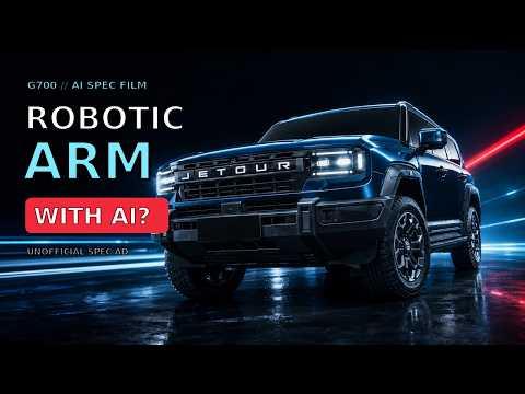 JETOUR G700 | Cinematic AI Spec Ad — Robotic Arm Camera Moves