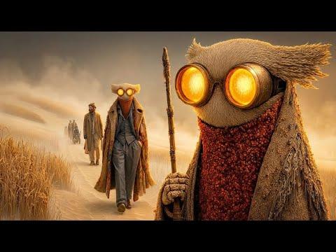 AI Music Video – “Desert Dusk”: Walking Alone Into the Quiet Light