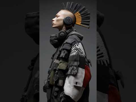 Pika Keyframe Future Punk Fashion short