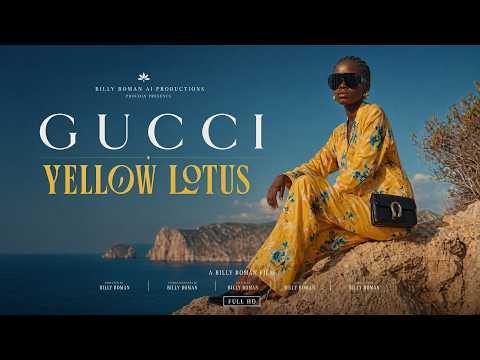 Gucci: Yellow Lotus S/S 26 Brand Film: Billy Boman AI Productions