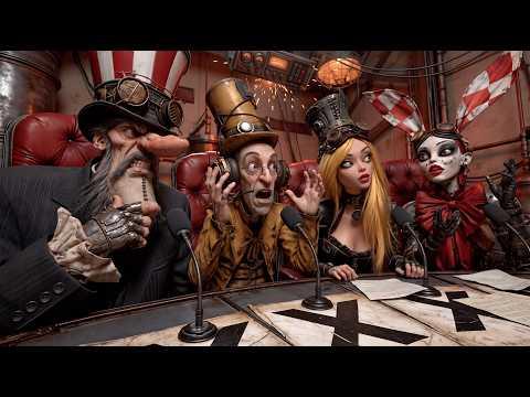 "Art Of Being Wrong" | Steampunk Surreal Art Film | Chris & Crystal AI Art, 4K