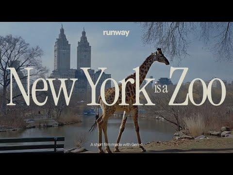 NYC is a Zoo: Gen-4: Runway