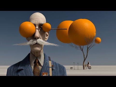 Surreal AI Scenes Official Music Video - Only the Good Things - Kelly Boesch