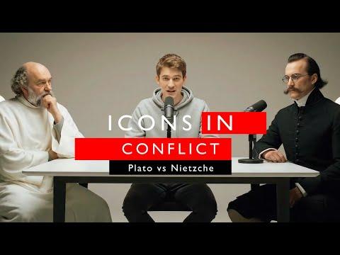 Icons in Conflict: Plato vs Nietzche