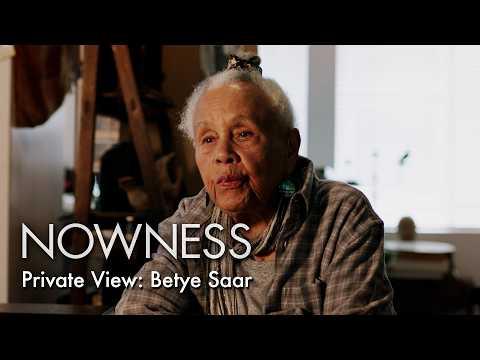California assemblage artist Betye Saar framed African American identity and history through objects