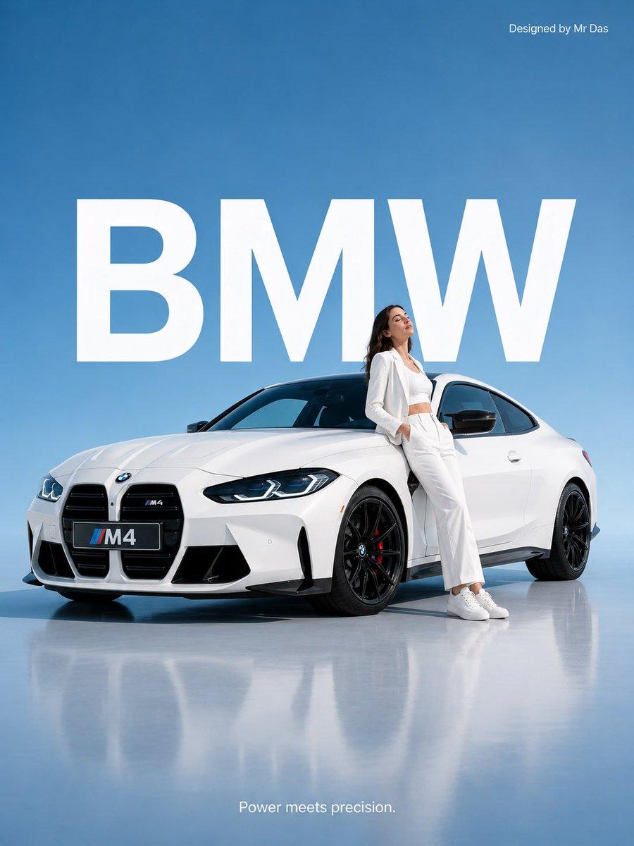 提示词预览: 极简主义 BMW 商业广告
