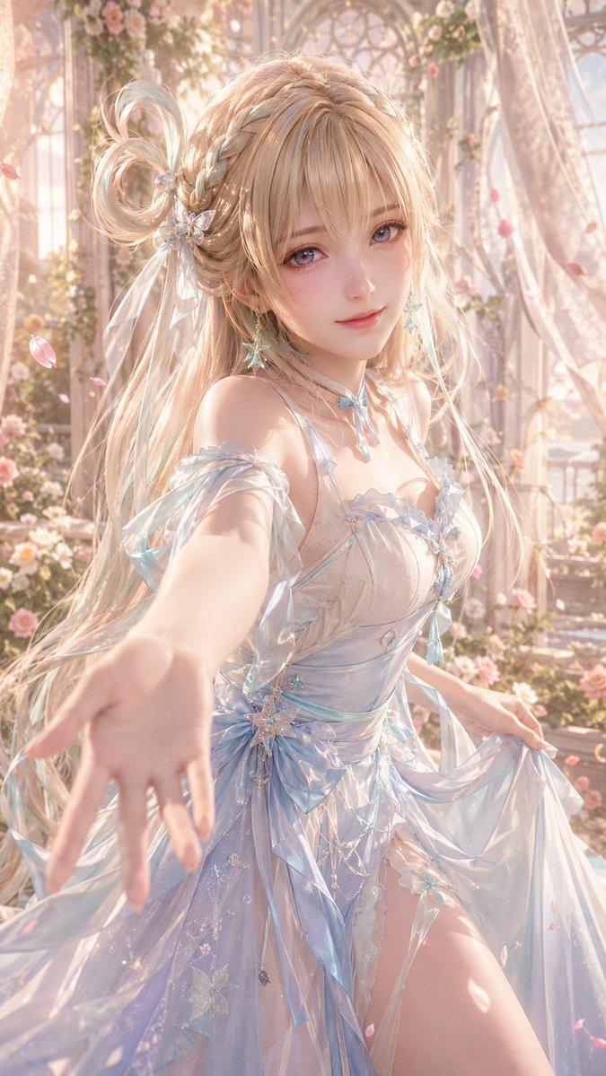 プロンプトのプレビュー: 3D CG オリエンタルファンタジー美女ポートレート